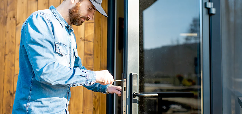 Frameless Glass Storefront Door Locks Replacement in Orinda, CA
